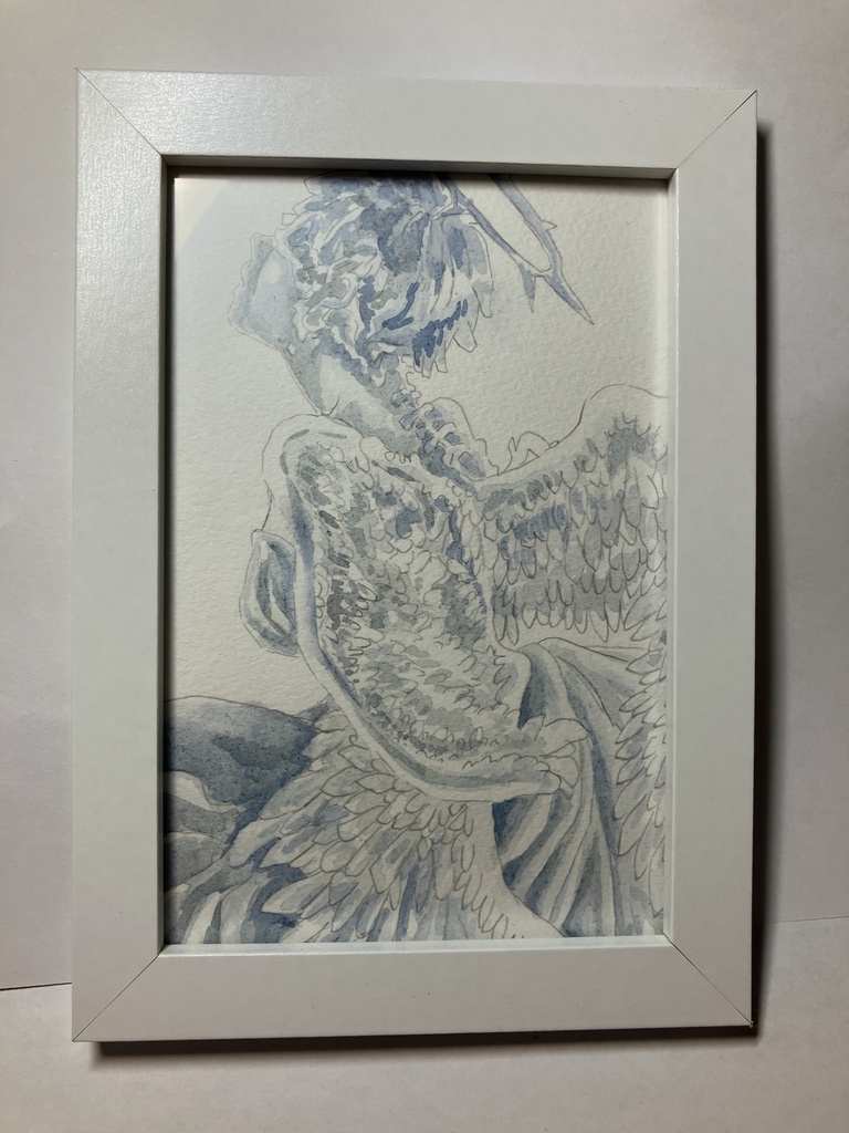 碧い天使の原画
