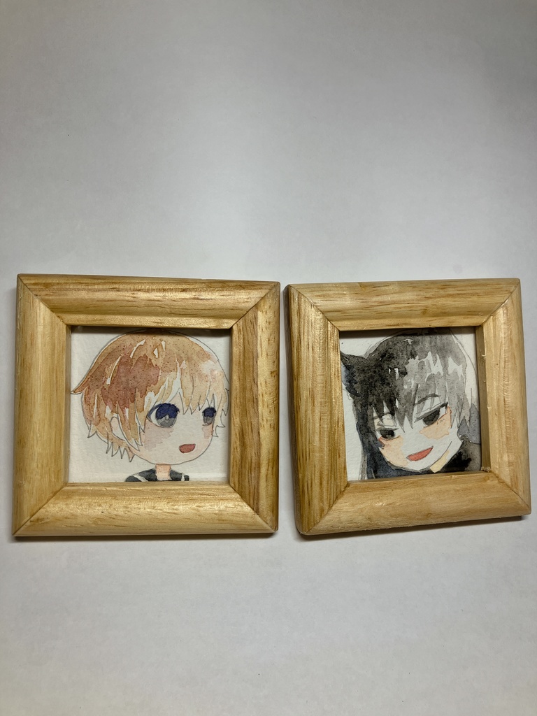 ハレとロクのミニ原画2点セット
