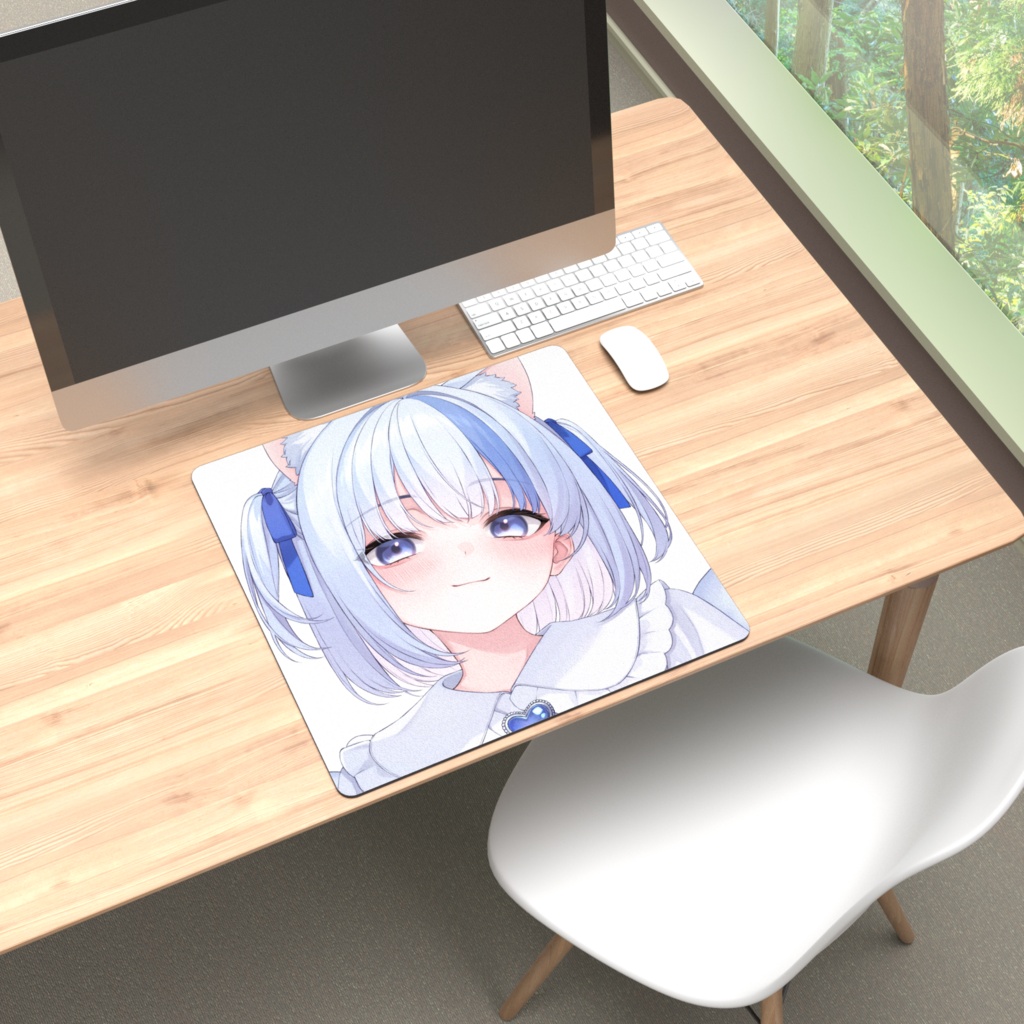【常設】瑠莉 450×450mmマウスパッド1💭