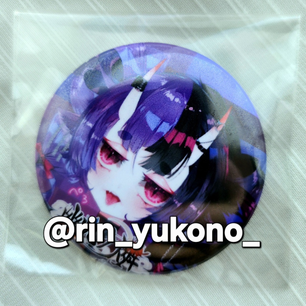 幽鬼ノ燐缶バッチ⑨