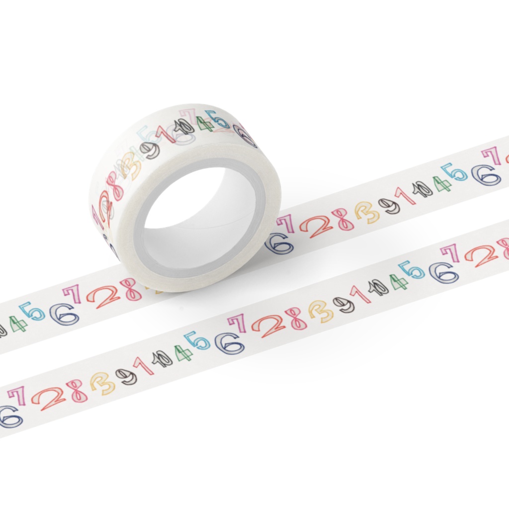 minority numbers マスキングテープ