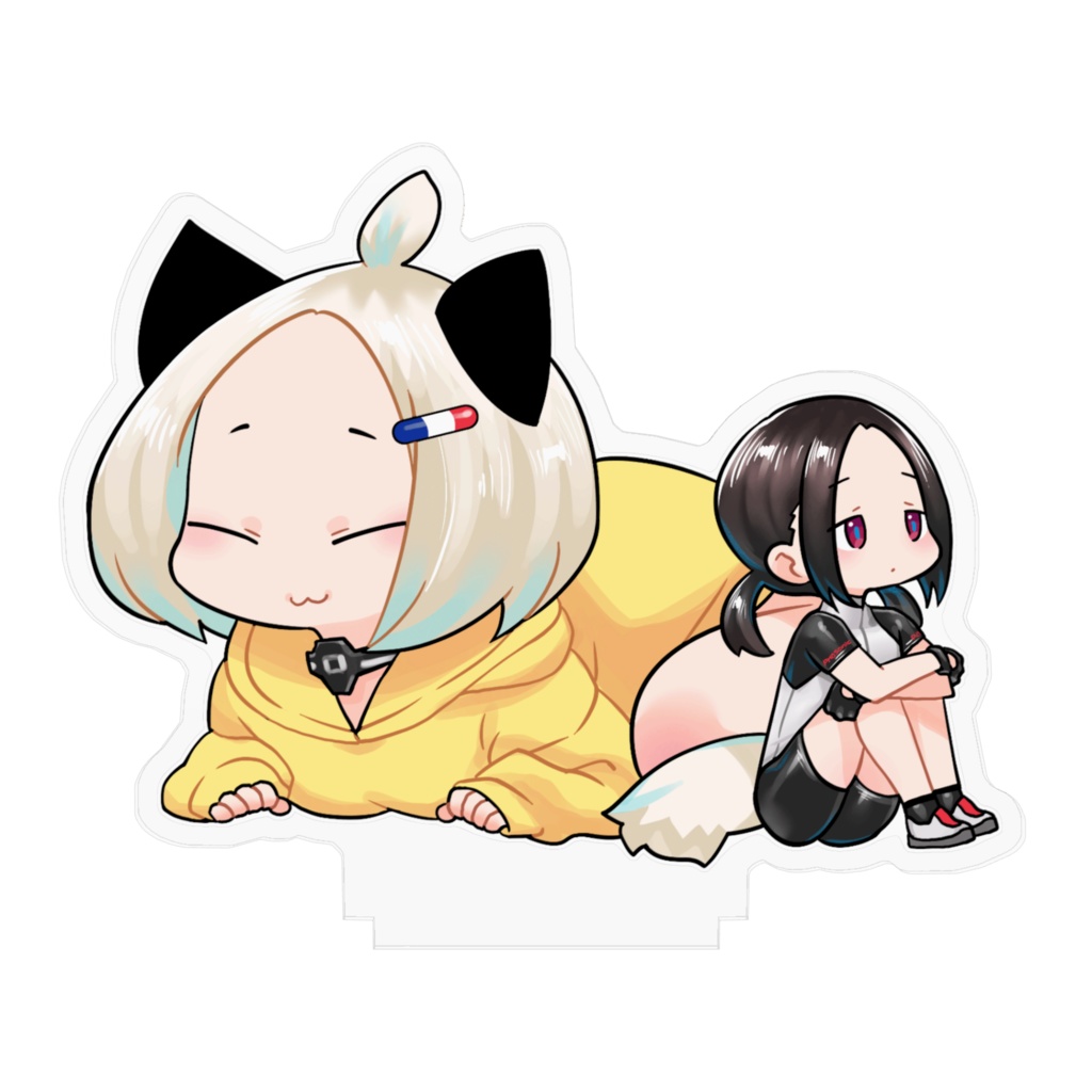 ゼンちゃんとハリちゃんアクリルフィギュア