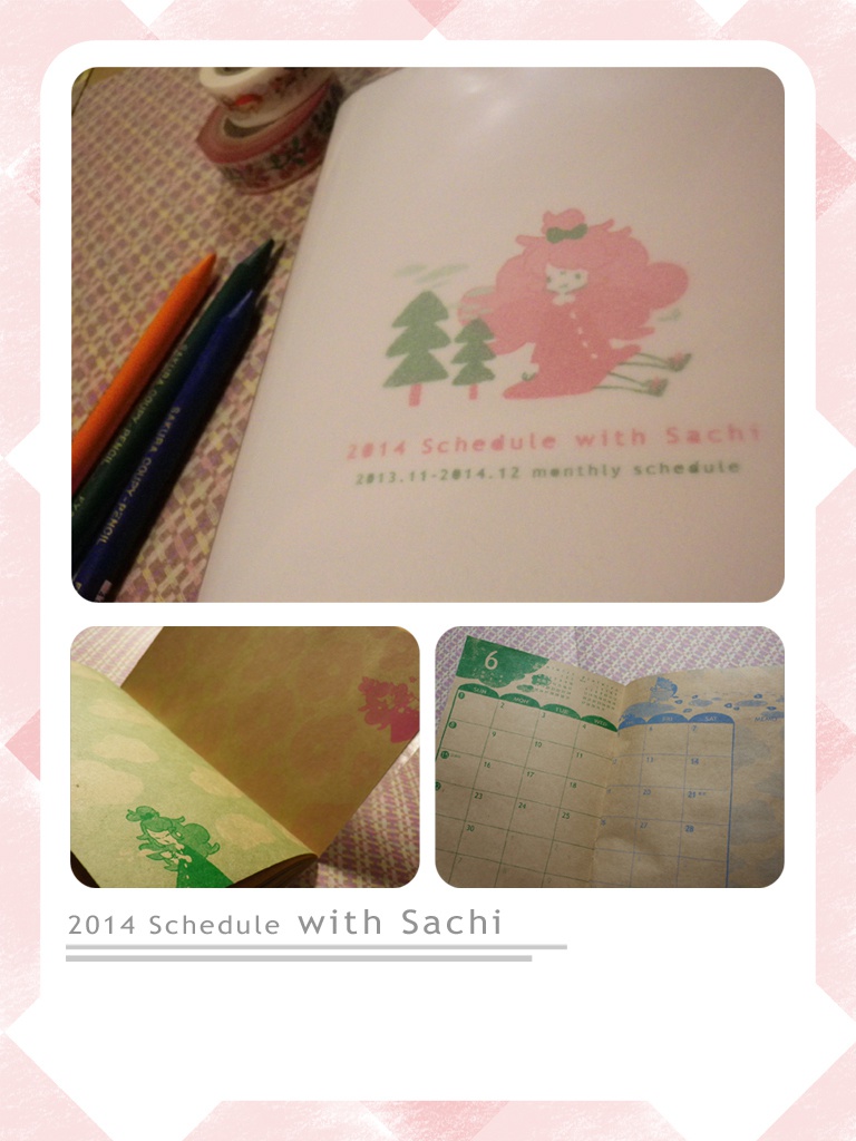 2014 schedule with Sachi