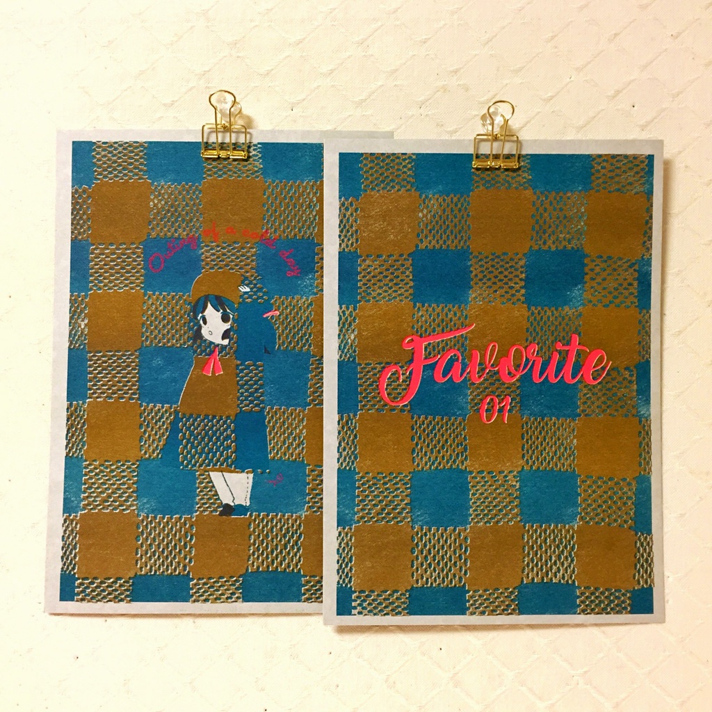 イラストカード集「Favorite 01」