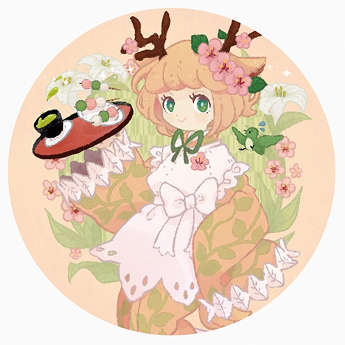 眼鏡拭き&缶バッジセット(コラボ作品)