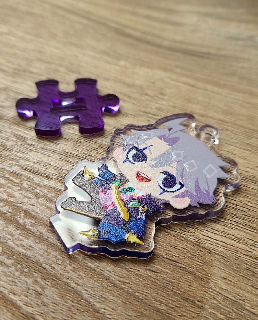 【FGO】台座付アクリルキーホルダー【若モリ】