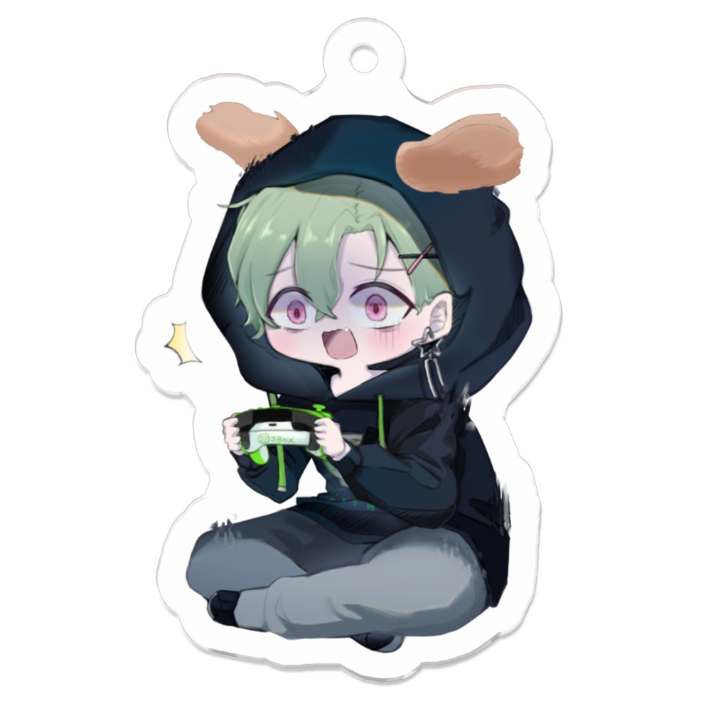 ジャンプスケア本じぇいアクキー