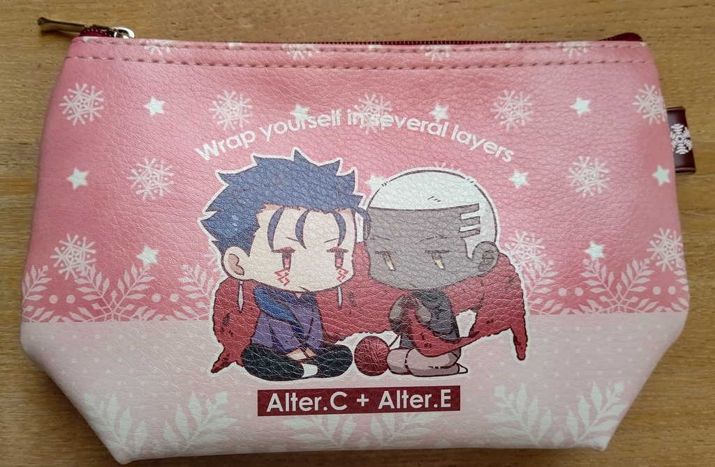 狂黒フェイクレザーポーチ