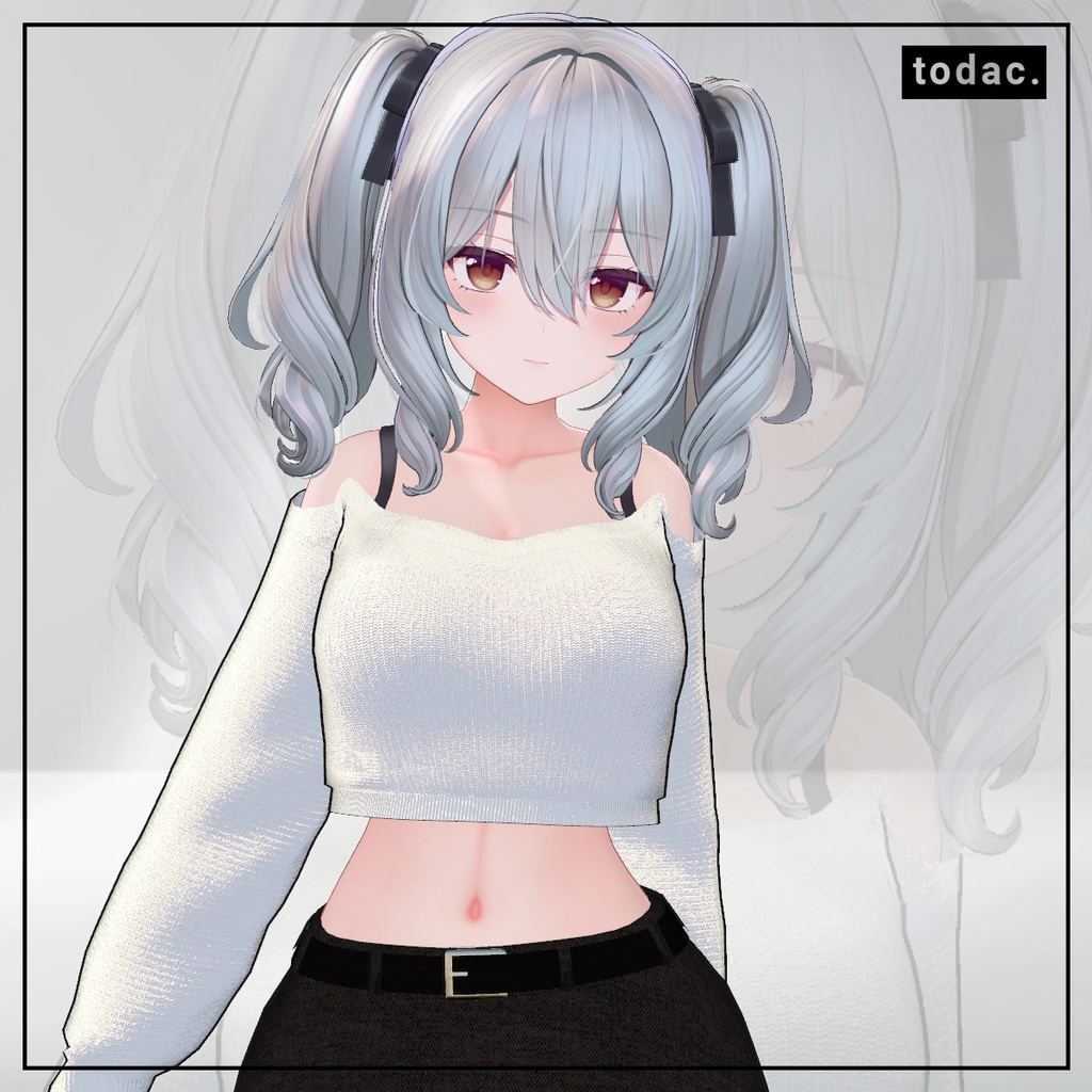 Sweatshirt and Skirt / スウェットシャツとスカート 【VRChat】