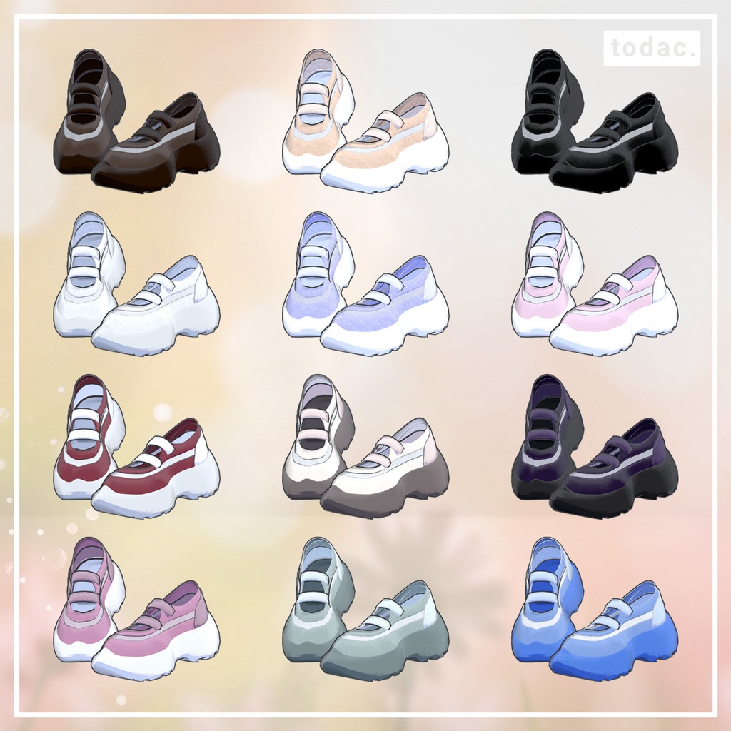 Sporty Overalls / スポーティ_オーバーオール 12 Colors【衣装】