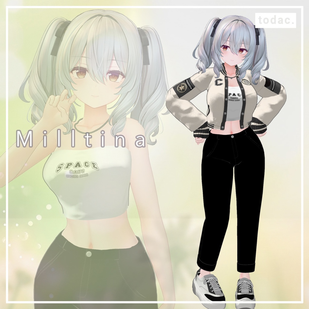 アーバンカジュアル - スタジャン 8 Colors【衣装】/ Urban Casual - Varsity Jacket