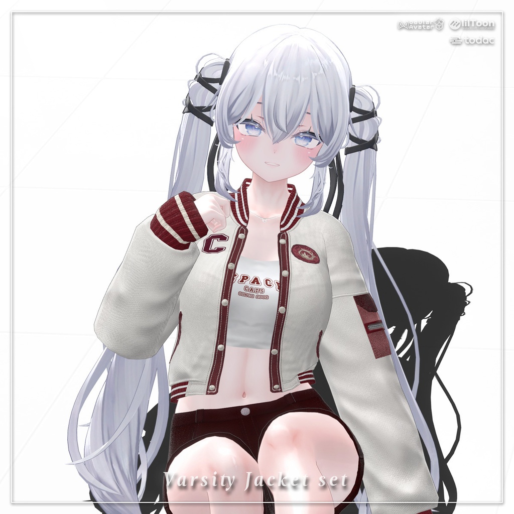 Varsity Jacket set アーバンカジュアル - スタジャン【5アバター対応】