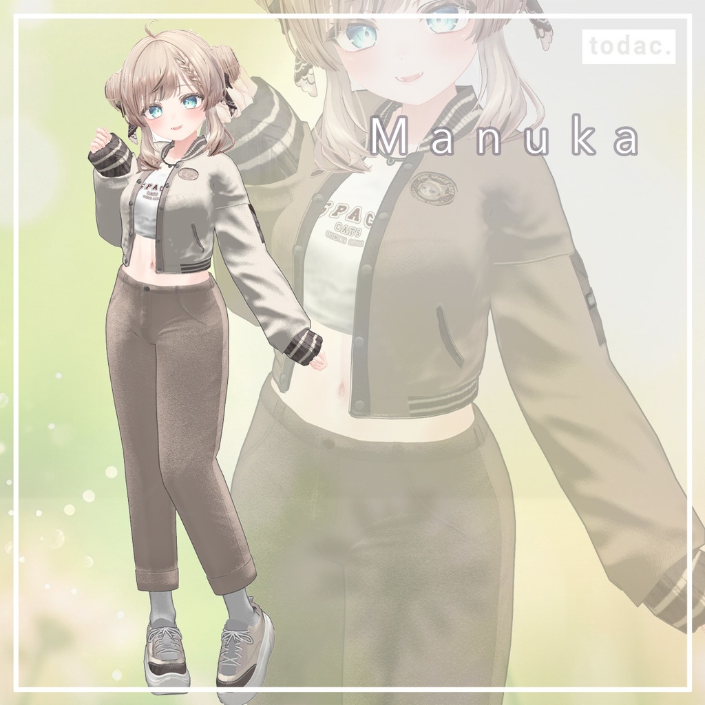 アーバンカジュアル - スタジャン 8 Colors【衣装】/ Urban Casual - Varsity Jacket