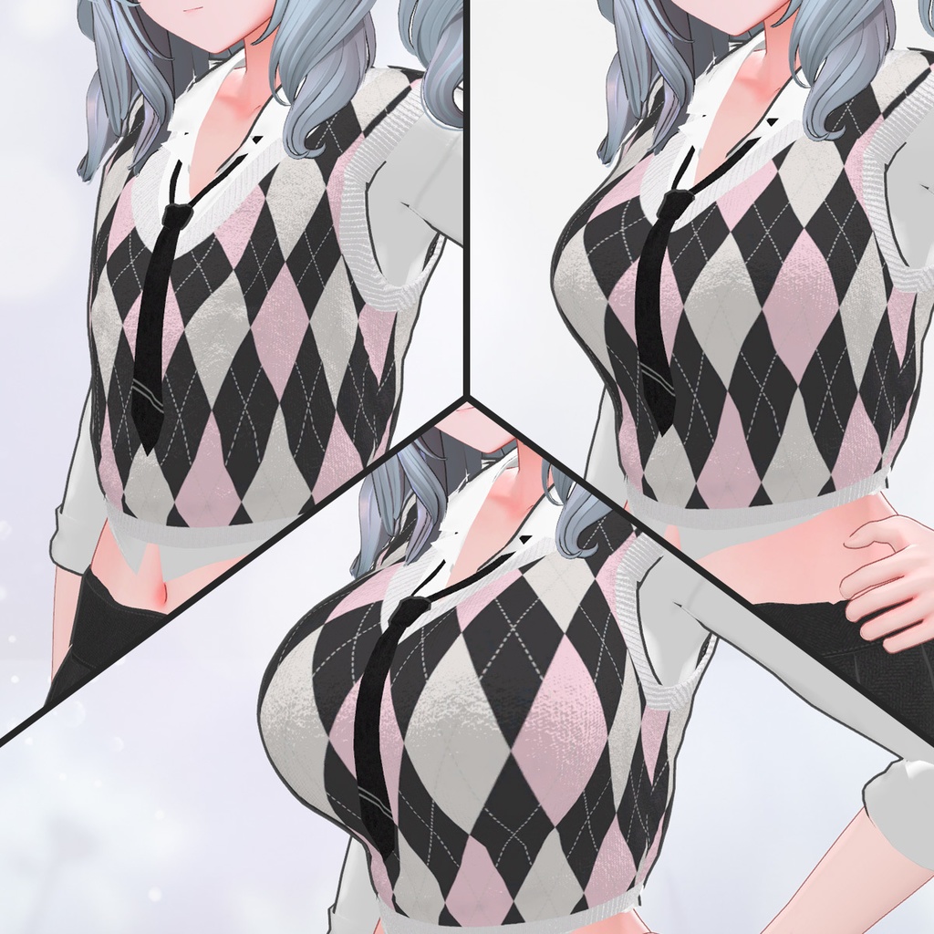 School look style / スクールルック【3D衣装】