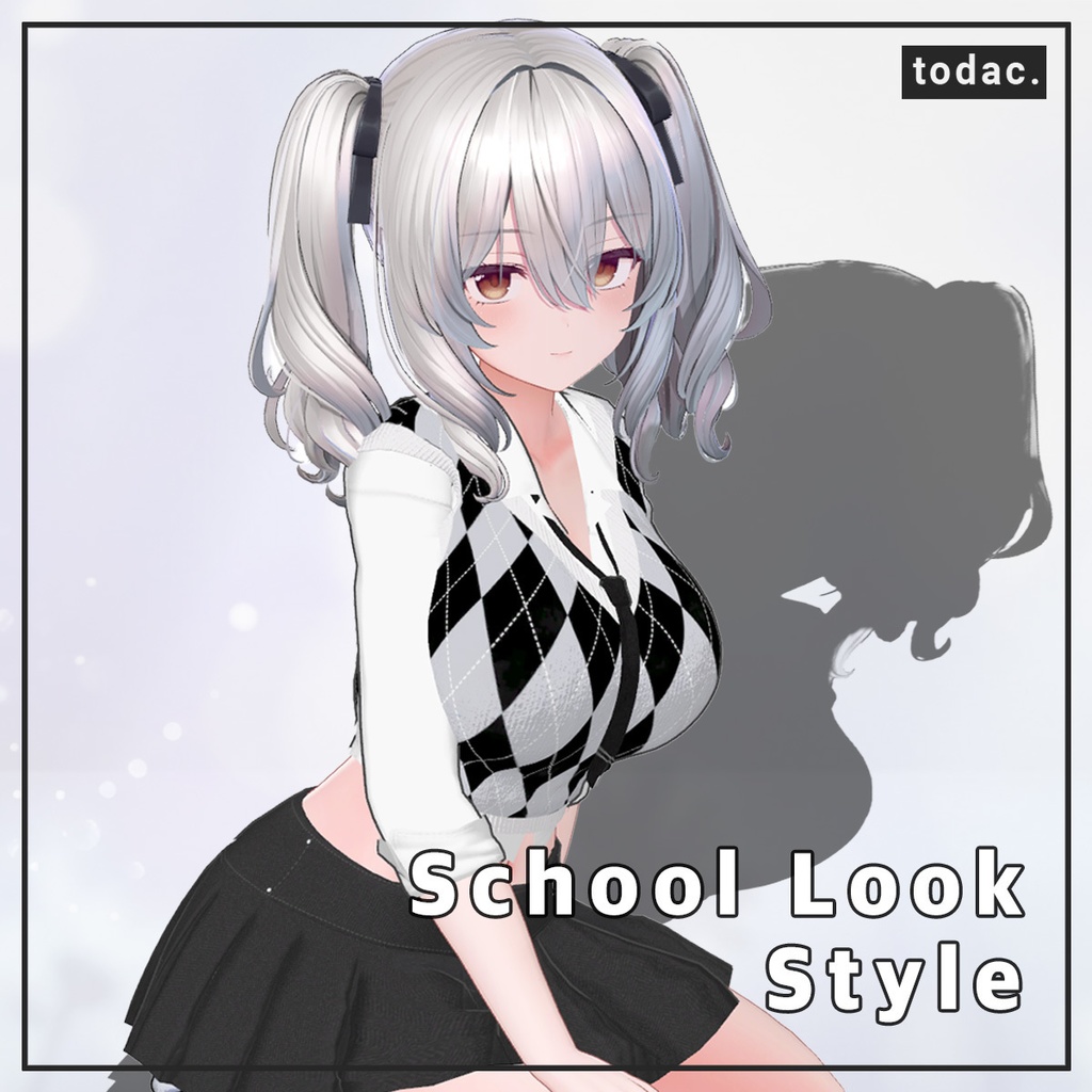 School look style / スクールルック【3D衣装】