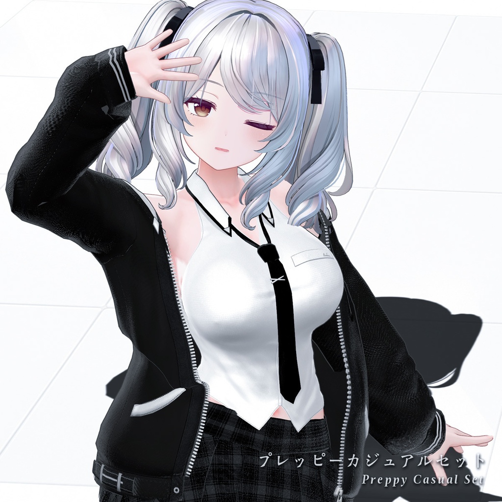 🔴On Sale_Preppy Casual / プレッピーカジュアルセット 【5アバター対応】