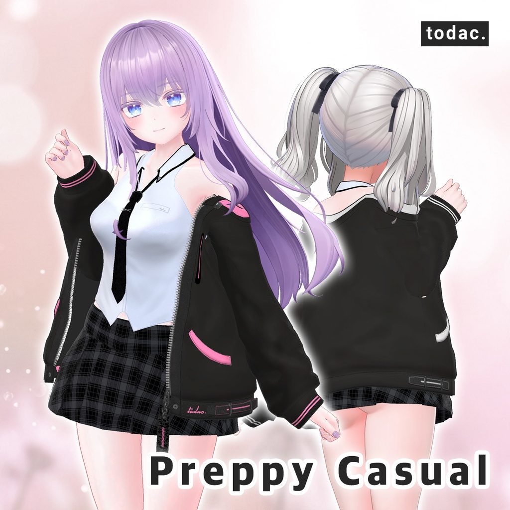 Preppy Casual Set [4 Avatars] / プレッピーカジュアルセット 