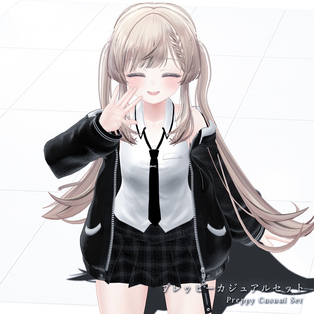 🔴On Sale_Preppy Casual / プレッピーカジュアルセット 【5アバター対応】