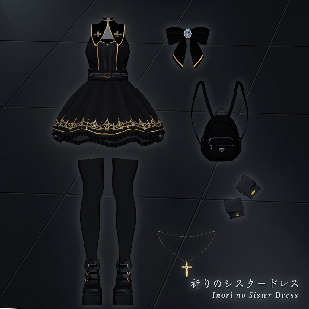 🔴On Sale_ 祈りのシスタードレス - Inori no Sister Dress -