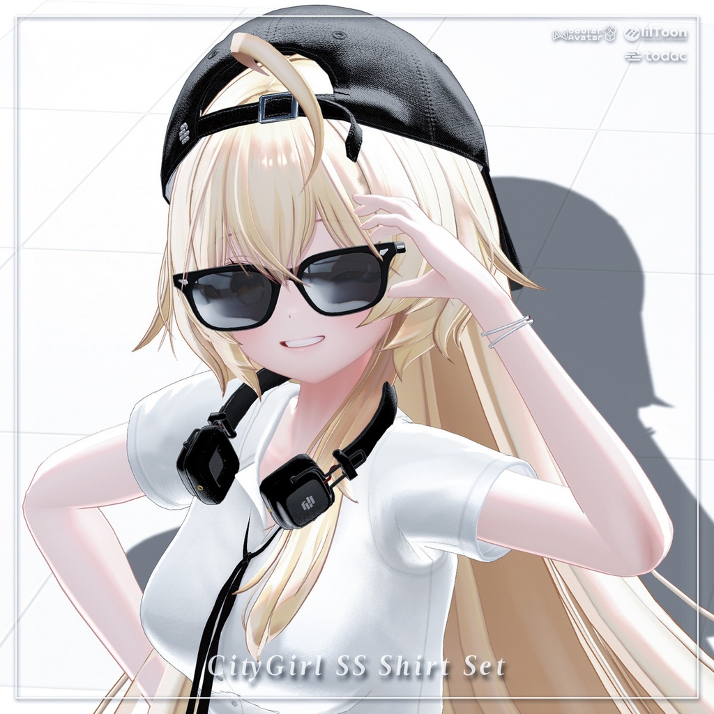 シティガール・SS シャツセット CityGirl SS Shirt Set [5 Avatars] 