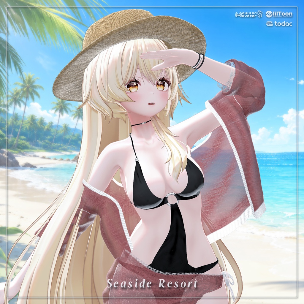 🔴On Sale_ シーサイドリゾート Seaside Resort set [8 Avatars] 
