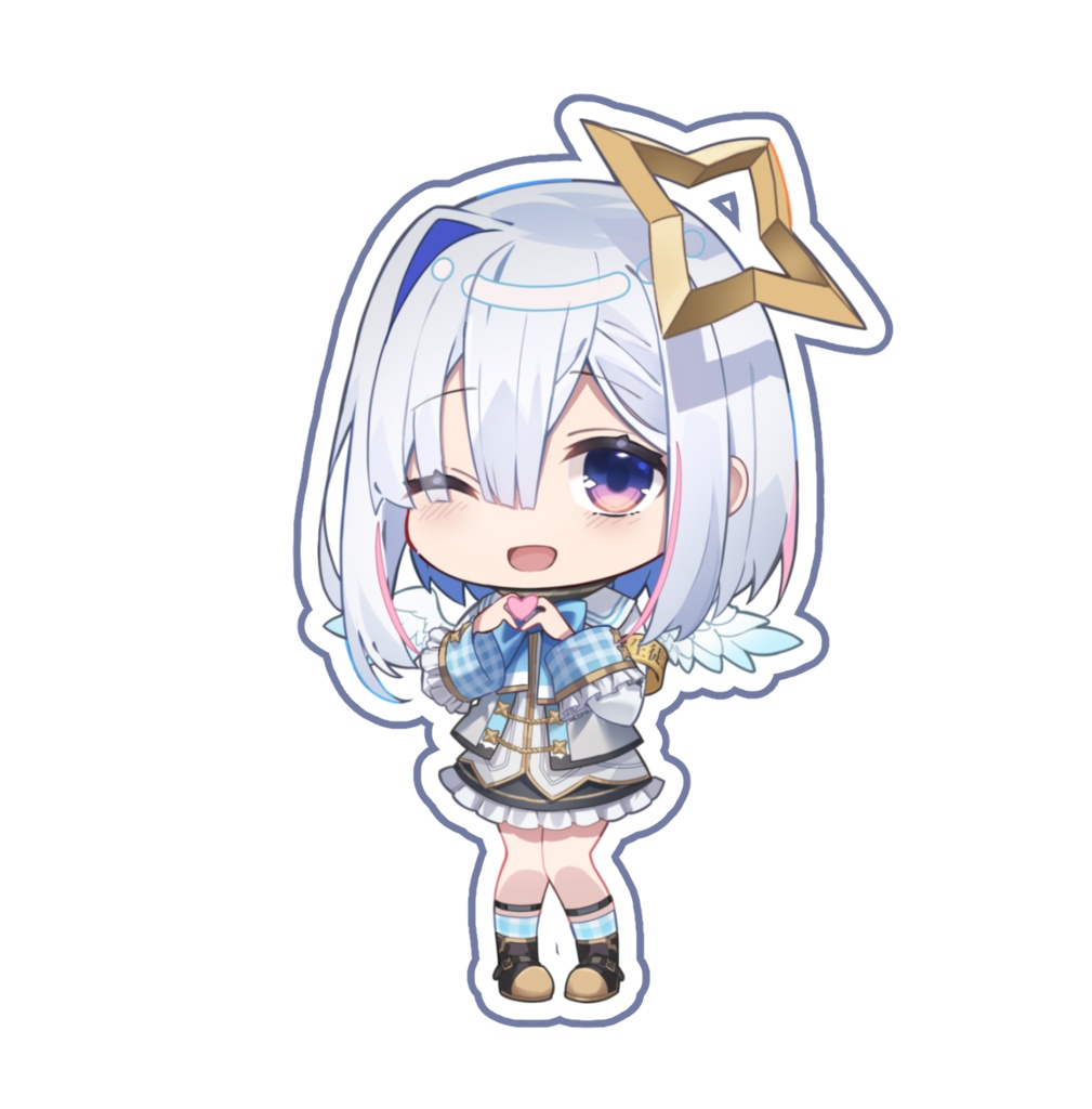【ファングッズ】かなたんアクキー【ホロライブ】