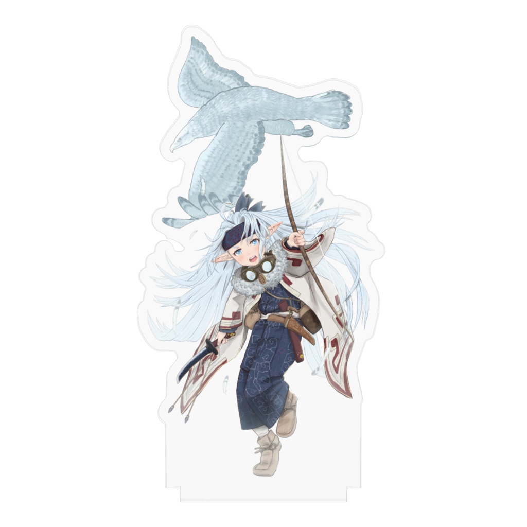 ヒュエさんのアクリルフィギュア