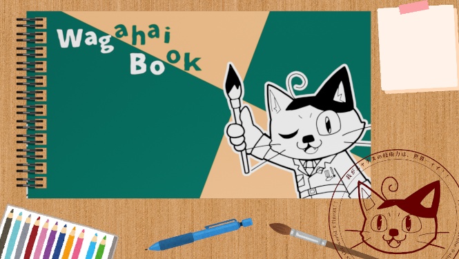 【動く配信画面】動く！描ける！スケッチブックの配信待機画面 β版【OBS対応】
