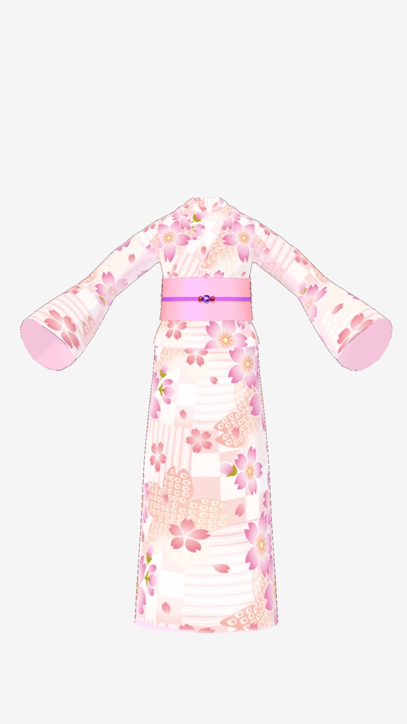 Kimono Female 014 | Vroid Studio Preset