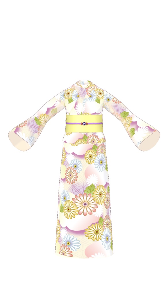 Kimono Female 018 | Vroid Studio Preset
