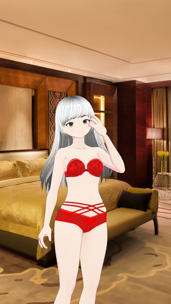 Inner Girl 001 | インナーガール001 | Vroid Studio Preset & Textures