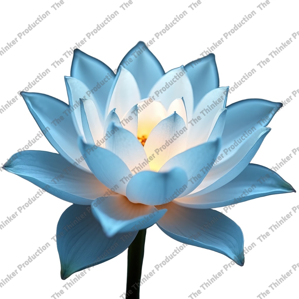 Glass Flower TTP003 | 4 Ilustrações Abstratas de Flores | Download Digital | Estampas de Flores | PNG de Alta Qualidade | Foral Illustration
