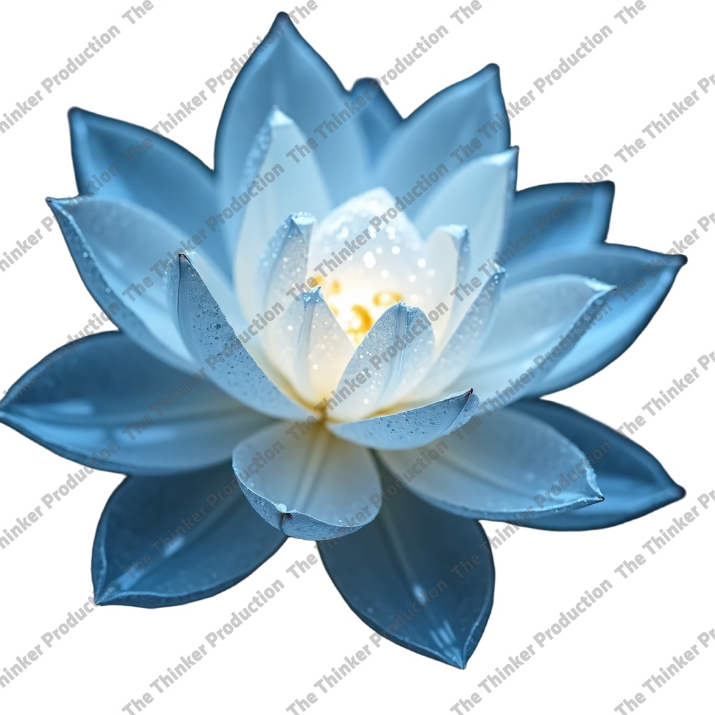 Glass Flower TTP003 | 4 Ilustrações Abstratas de Flores | Download Digital | Estampas de Flores | PNG de Alta Qualidade | Foral Illustration