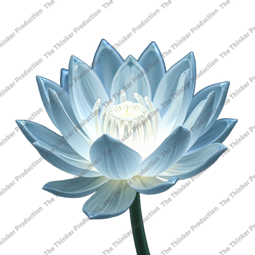 Glass Flower TTP003 | 4 Ilustrações Abstratas de Flores | Download Digital | Estampas de Flores | PNG de Alta Qualidade | Foral Illustration