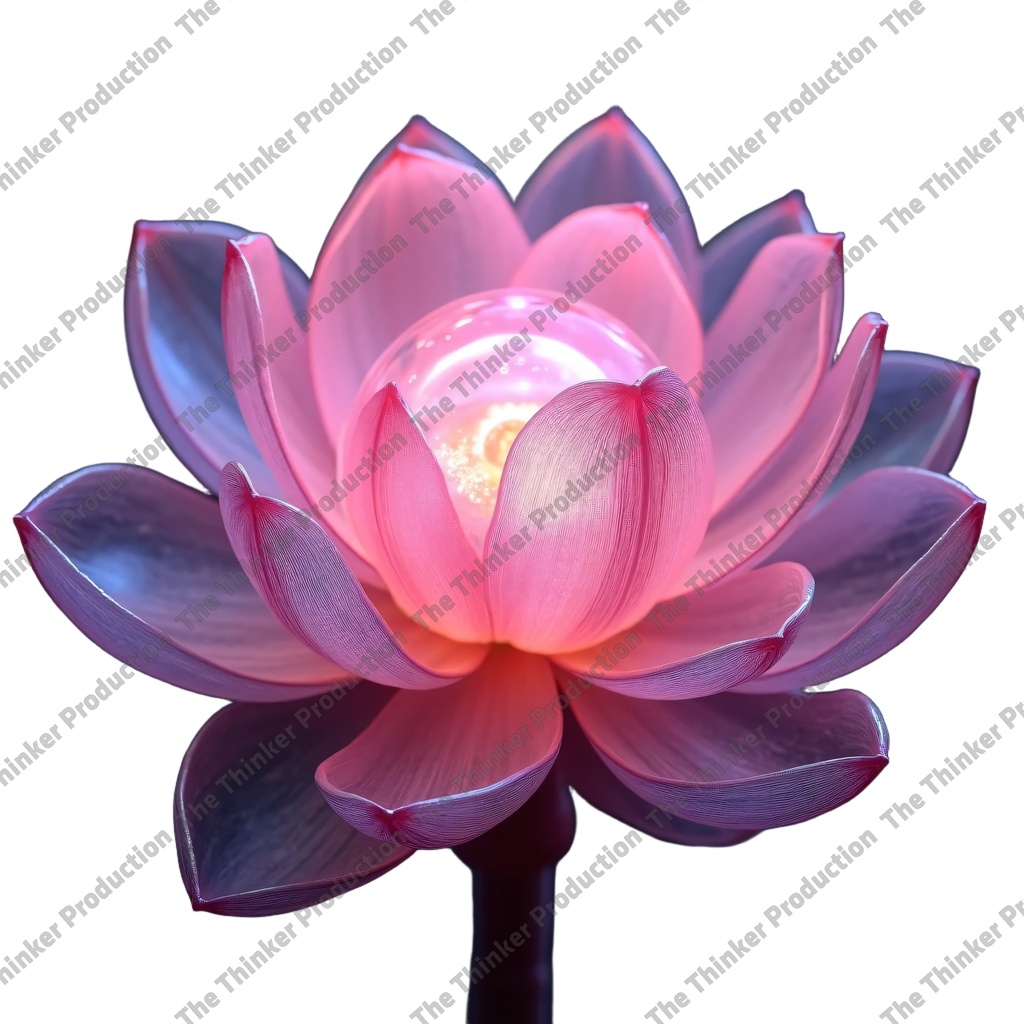 Glass Flower TTP004 | 4 Ilustrações Abstratas de Flores | Download Digital | Estampas de Flores | PNG de Alta Qualidade | Foral Illustration