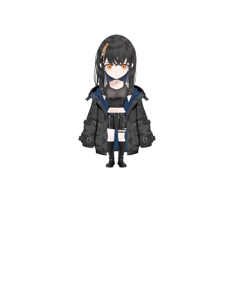 【限定1点】ゲーマー少女 VTuberモデル live2d