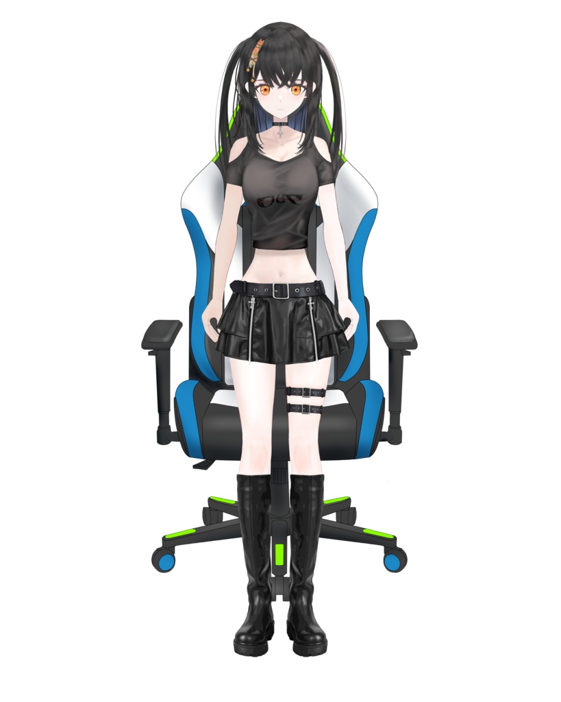 【限定1点】ゲーマー少女 VTuberモデル live2d