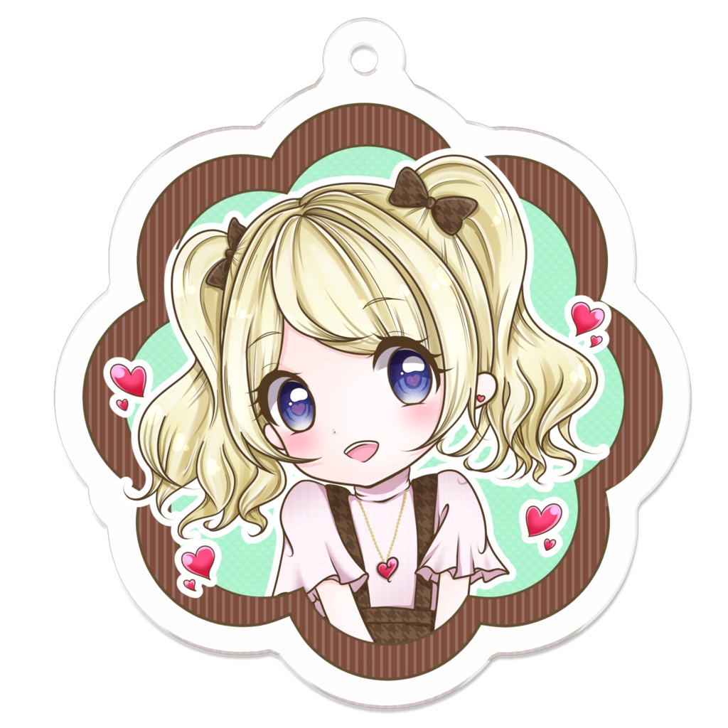 ちゃのんファクトリー オリジナルアクリルキーホルダー