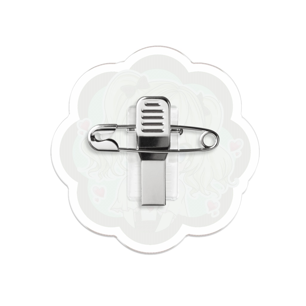 ちゃのんファクトリー オリジナルアクリルバッジ