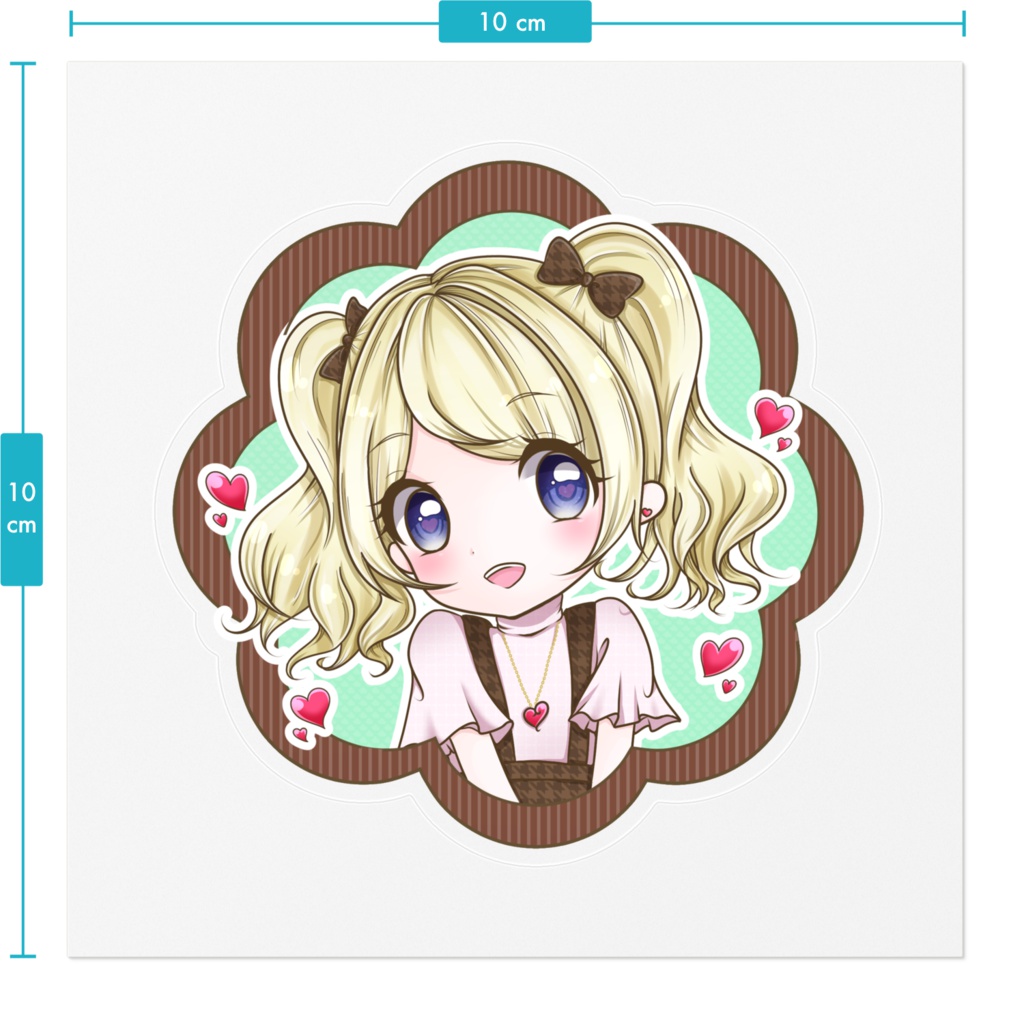 ちゃのんファクトリー オリジナルステッカー