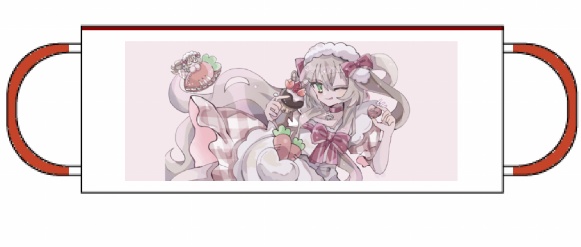 🌷インナーカラーマグカップ（🥕モカ・ロップイヤー　バレンタイングッズ🍫）