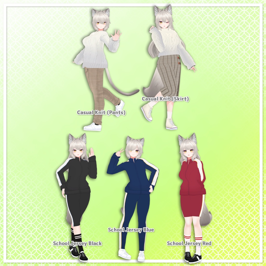 桜狐VRoidコスチューム