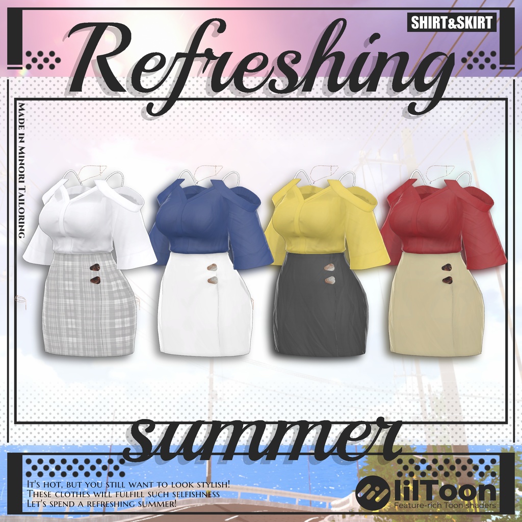 ✨️Refreshing Summer✨️【2 Avatars】