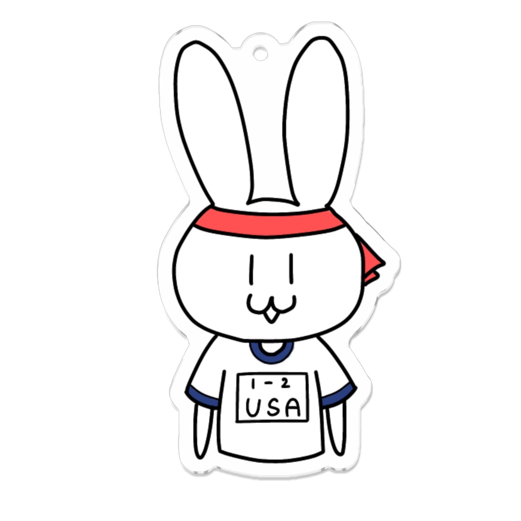 体育祭USA アクリルキーホルダー