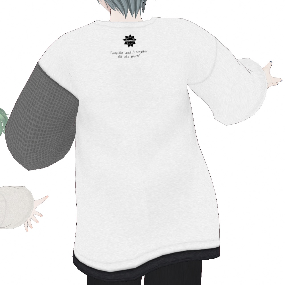 【無料】 異素材デザインTシャツ(男女兼用)