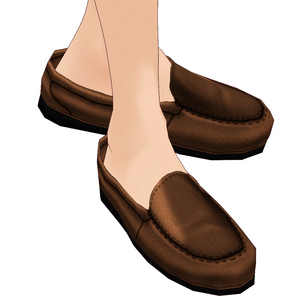 VRoid Studio 正式版 【無料あり】 モカシンシューズ