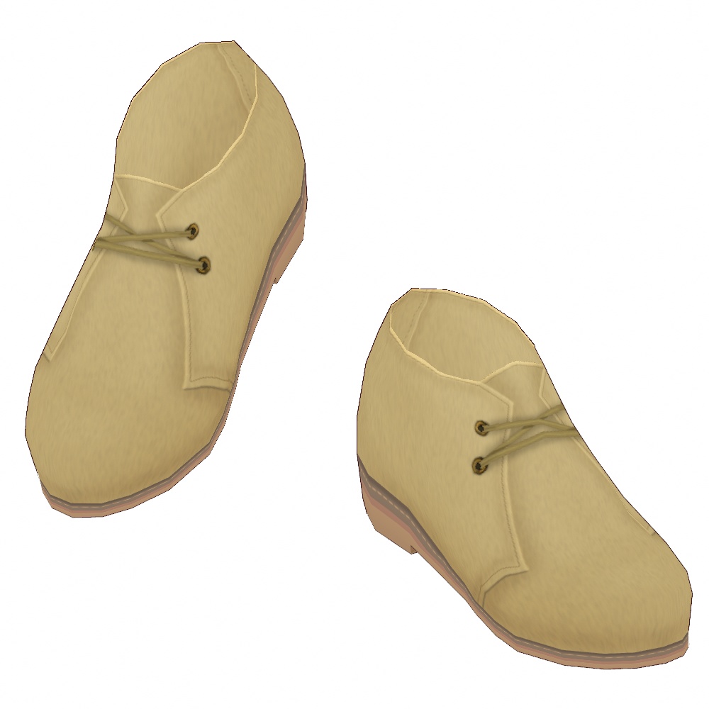 VRoid Studio 正式版 【無料あり】 スエードデザートブーツ