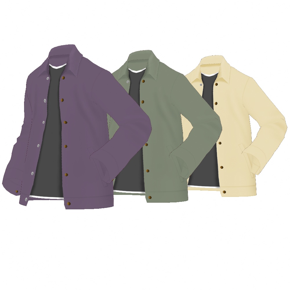 VRoid Studio 正式版 【無料】 コーチジャケット