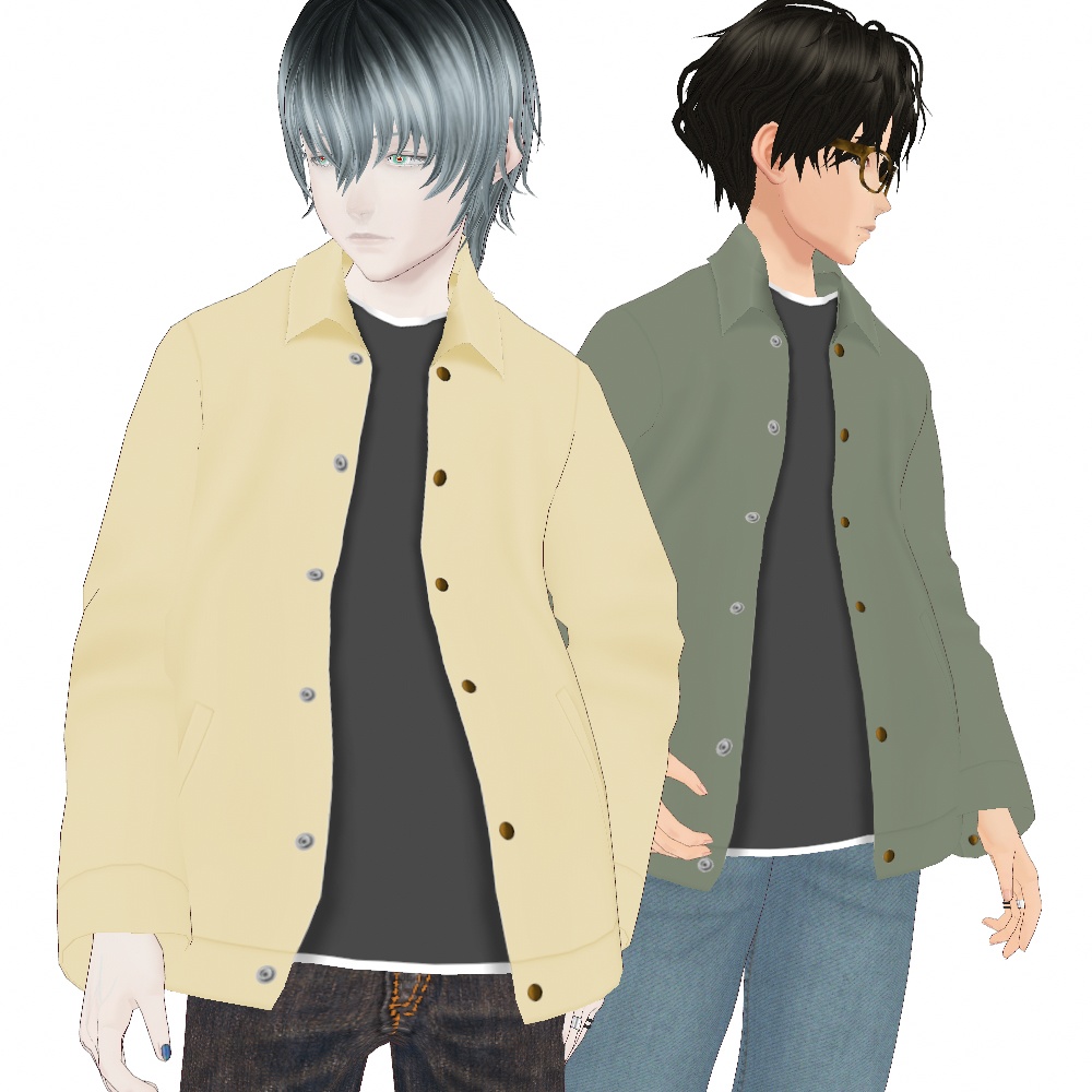 VRoid Studio 正式版 【無料】 コーチジャケット