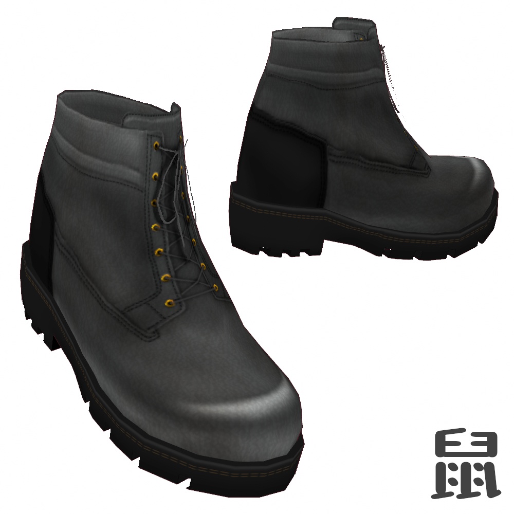 VRoid Studio 正式版 【無料あり】 ワークブーツ